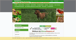 Desktop Screenshot of discushospers.nl